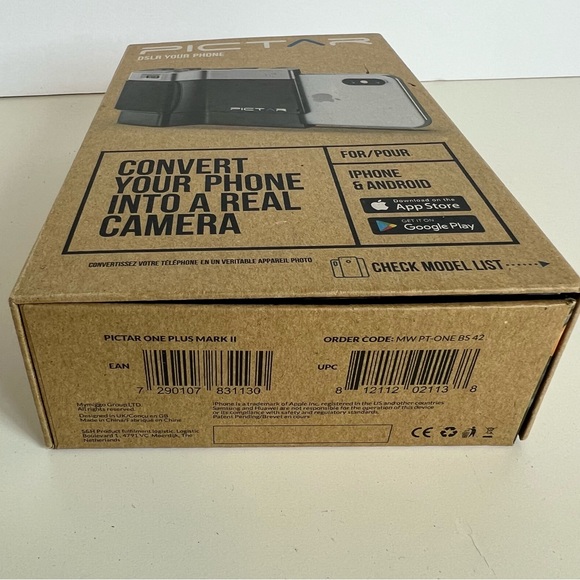 Pictar DLSR Convert Phone To Real Camera Compatible with Iphone Android Wireless - Picture 6 of 8